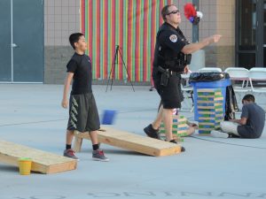 Chandler PD at Salsa Night